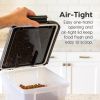 10 Lbs. Airtight Pet Food Container | Dog Cat Food Storage Bin | Treat Box 2Pk