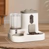 Smart cat ear feeder, small pet automatic feeding machine, timed and quantified, cat and dog food bowl, essential for business trips